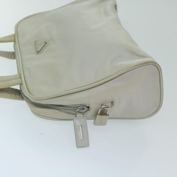 PRADA Hand Bag Nylon Gray - Picture 4 of 16